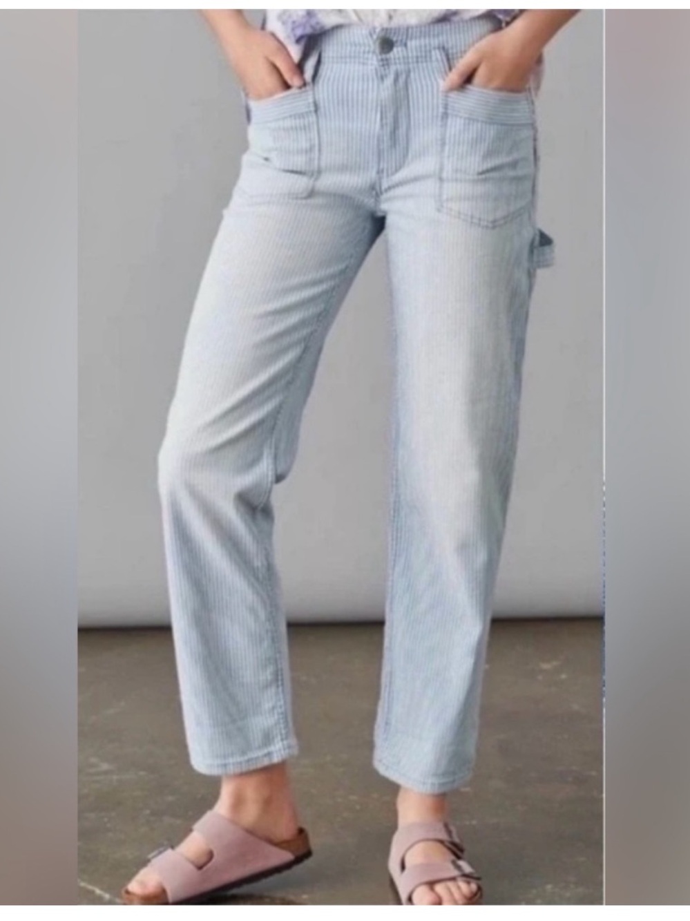 Anthropologie PILCRO Railroad Carpenter Pants Sz 29